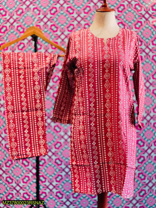 Lawn Chunri 2 Pcs Suit