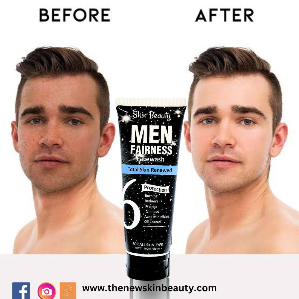 Men Fairness Face Wash, 200ml - Pack Of 2