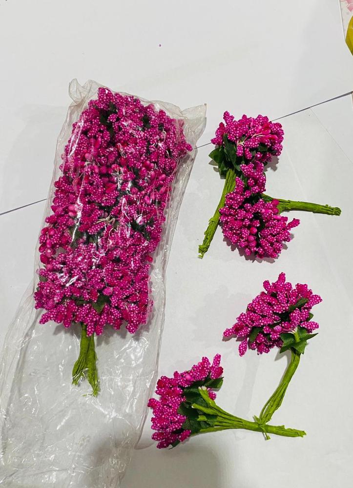 : Artificial Flowers - Pack Of 12