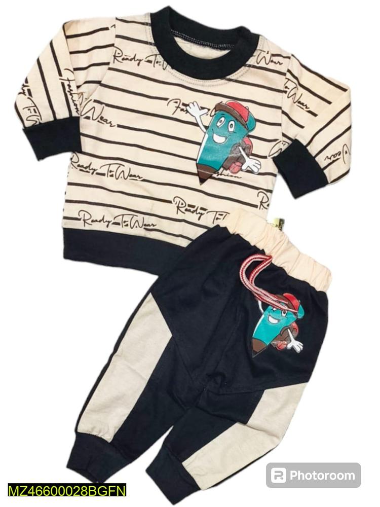 Newborn Baby's Blended Shirt and Trouser Set