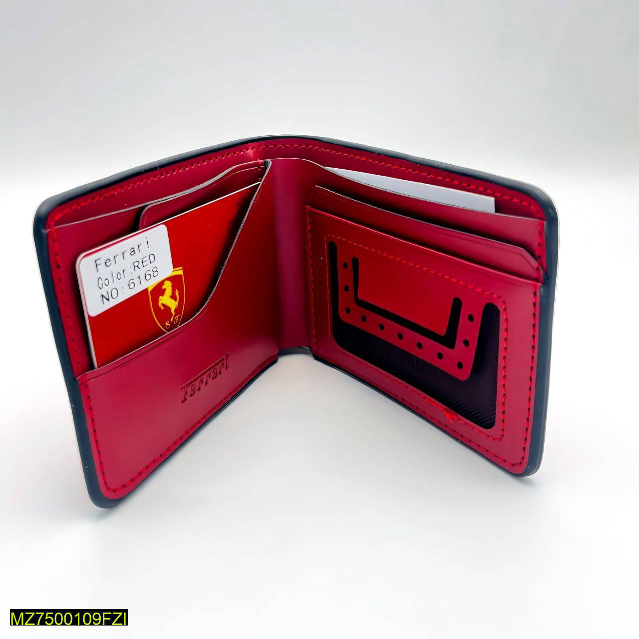 Men's Leather Plain Bifold Wallet